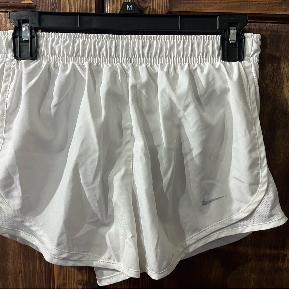 Nike Women's Athletic White Shorts